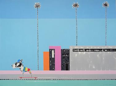 Print of Pop Art Places Paintings by Andy Shaw