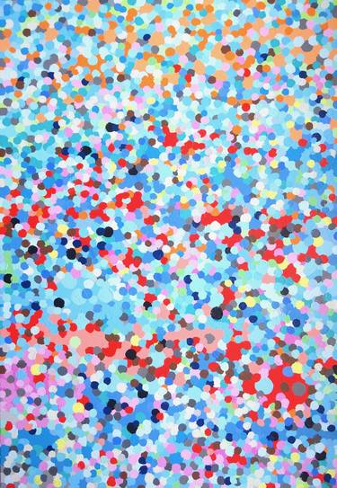 Original Pop Art Abstract Paintings by Andy Shaw