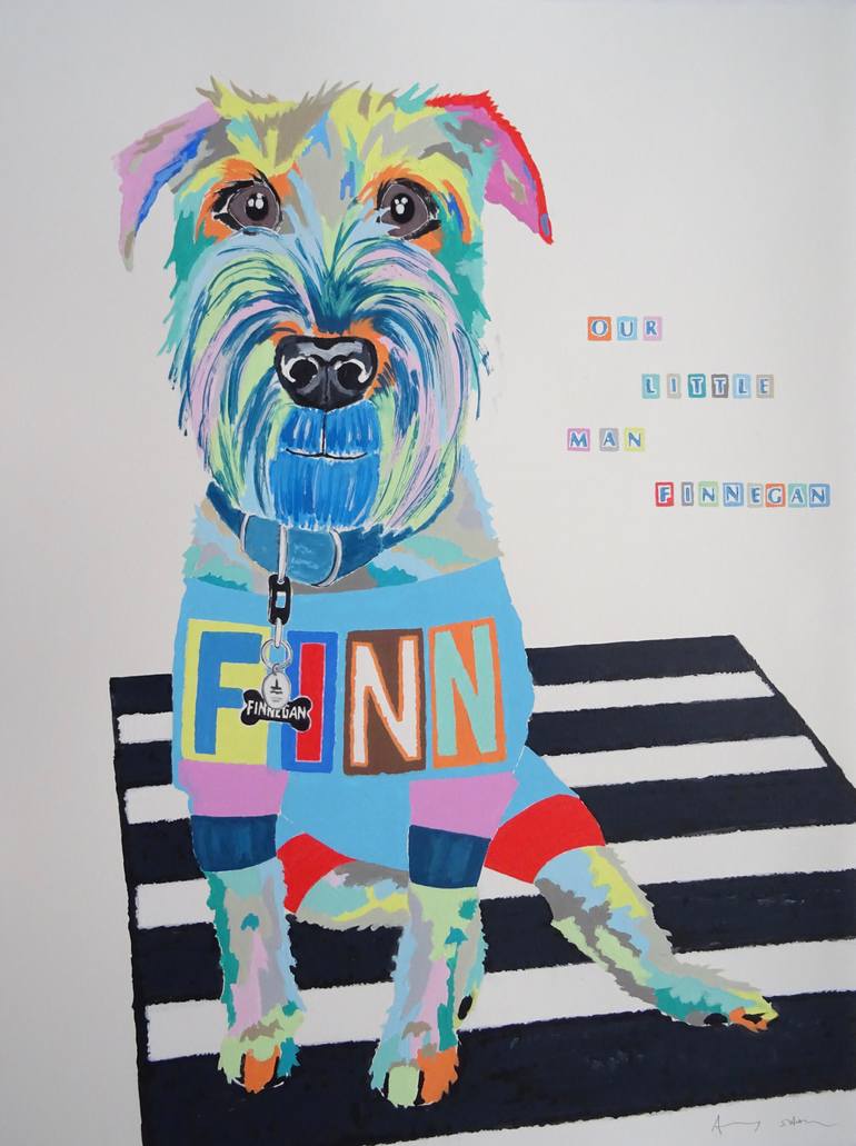 Print of Abstract Animal Drawing by Andy Shaw