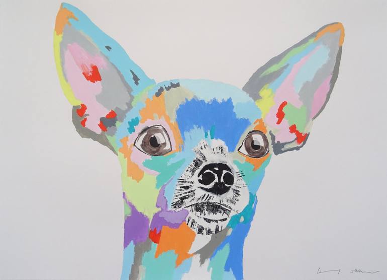 chihuahua painting