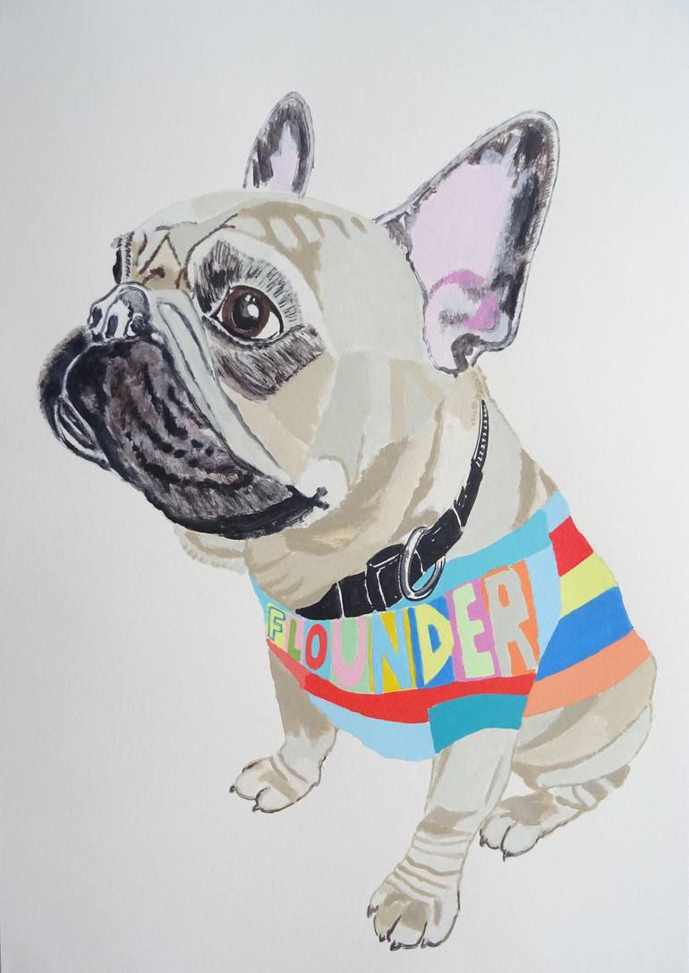 Print of Pop Art Dogs Painting by Andy Shaw