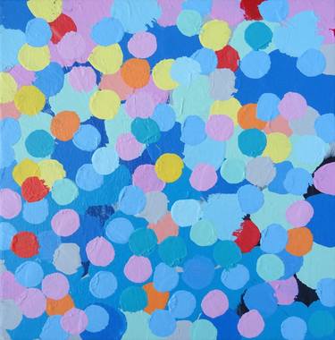 Original Pop Art Abstract Paintings by Andy Shaw