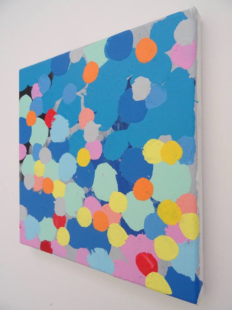 Original Pop Art Abstract Painting by Andy Shaw