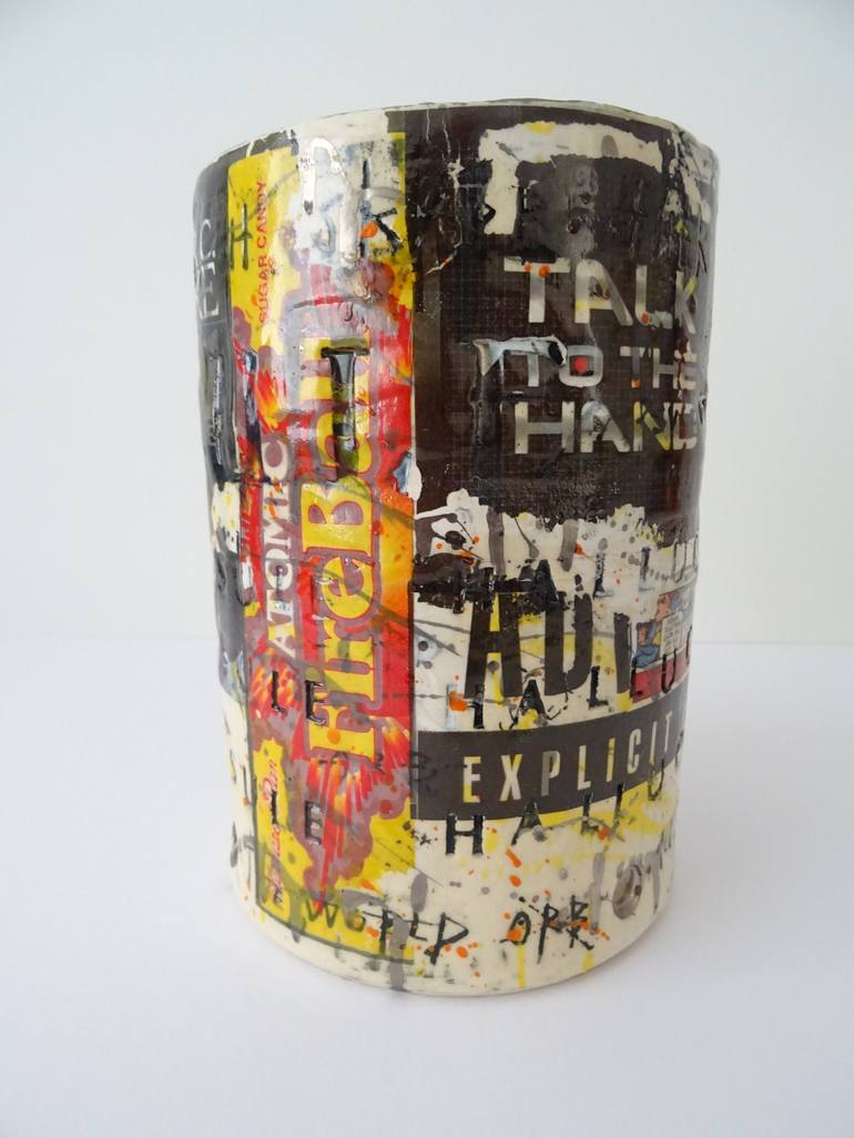 Original Modernism Graffiti Sculpture by Andy Shaw