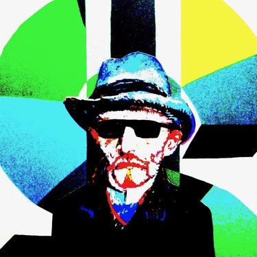 Print of Pop Art Portrait Digital by Andy Shaw