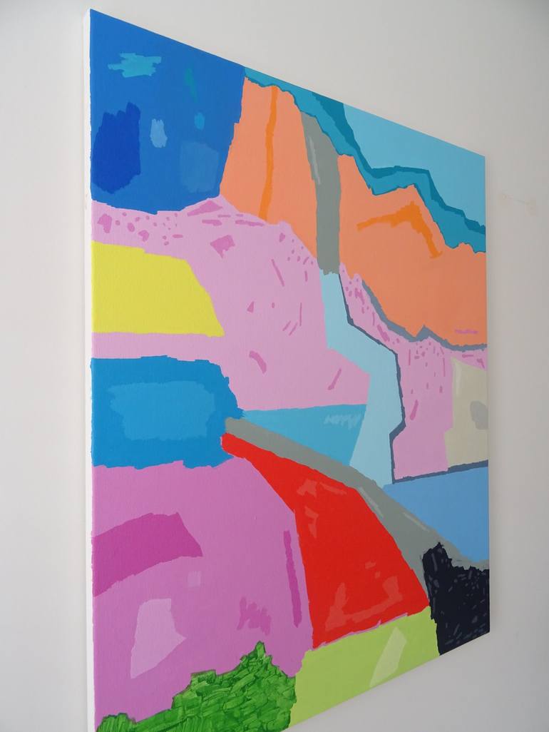 Original Abstract Painting by Andy Shaw