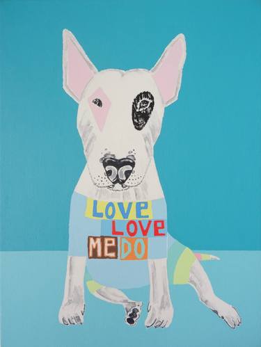Original Dogs Paintings by Andy Shaw