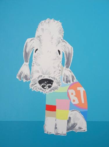 Original Dogs Paintings by Andy Shaw