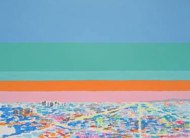 Original Pop Art Cities Paintings by Andy Shaw