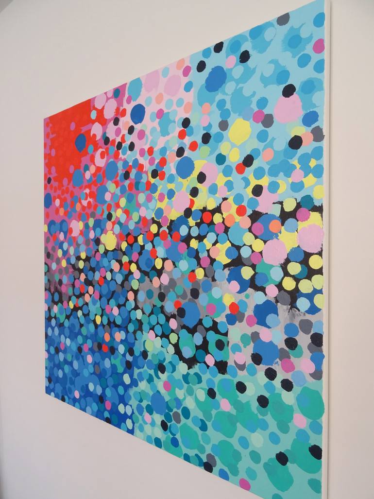 Original Modernism Abstract Painting by Andy Shaw