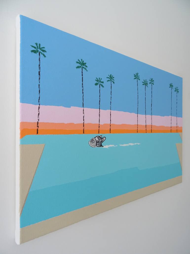 Original Pop Art Dogs Painting by Andy Shaw