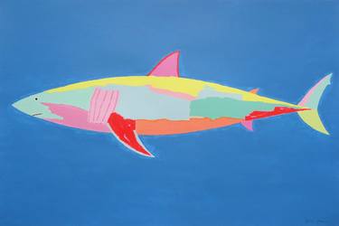 Original Abstract Fish Paintings by Andy Shaw