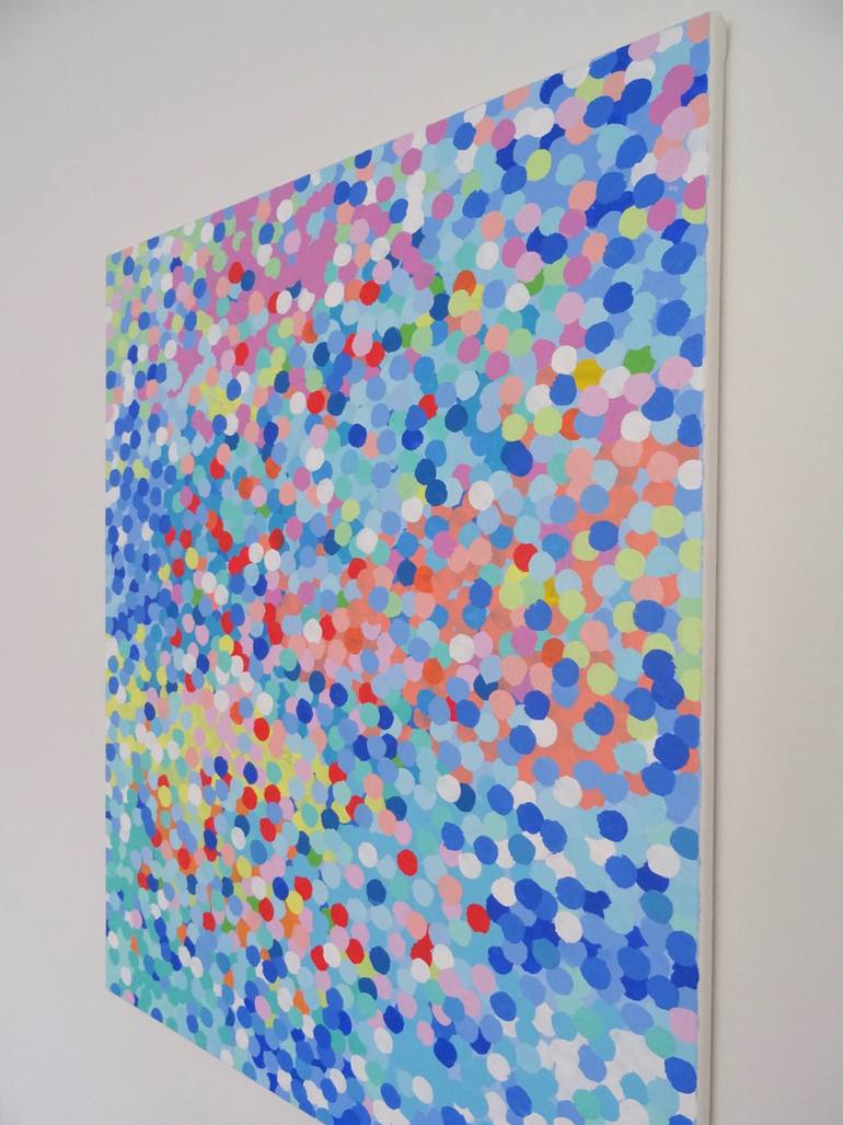 Original Pop Art Abstract Painting by Andy Shaw