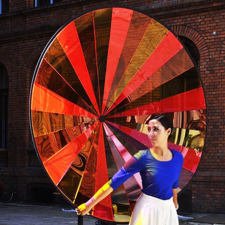Original Conceptual Abstract Installation by Anita Ackermann