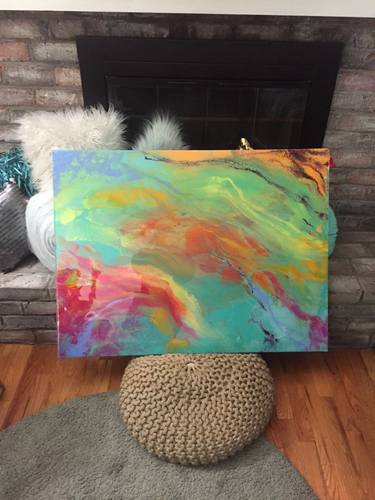 Original Abstract Painting by Melissa Morrison