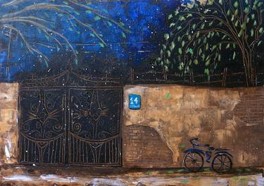 Print of Bike Paintings by tamar tukhashvili