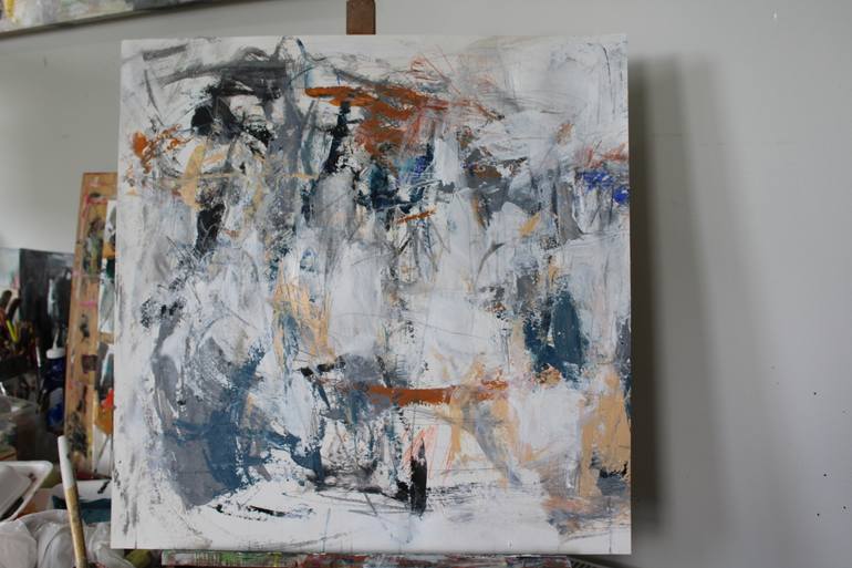 Original Abstract Expressionism Abstract Painting by Catalina Canessa Gracia