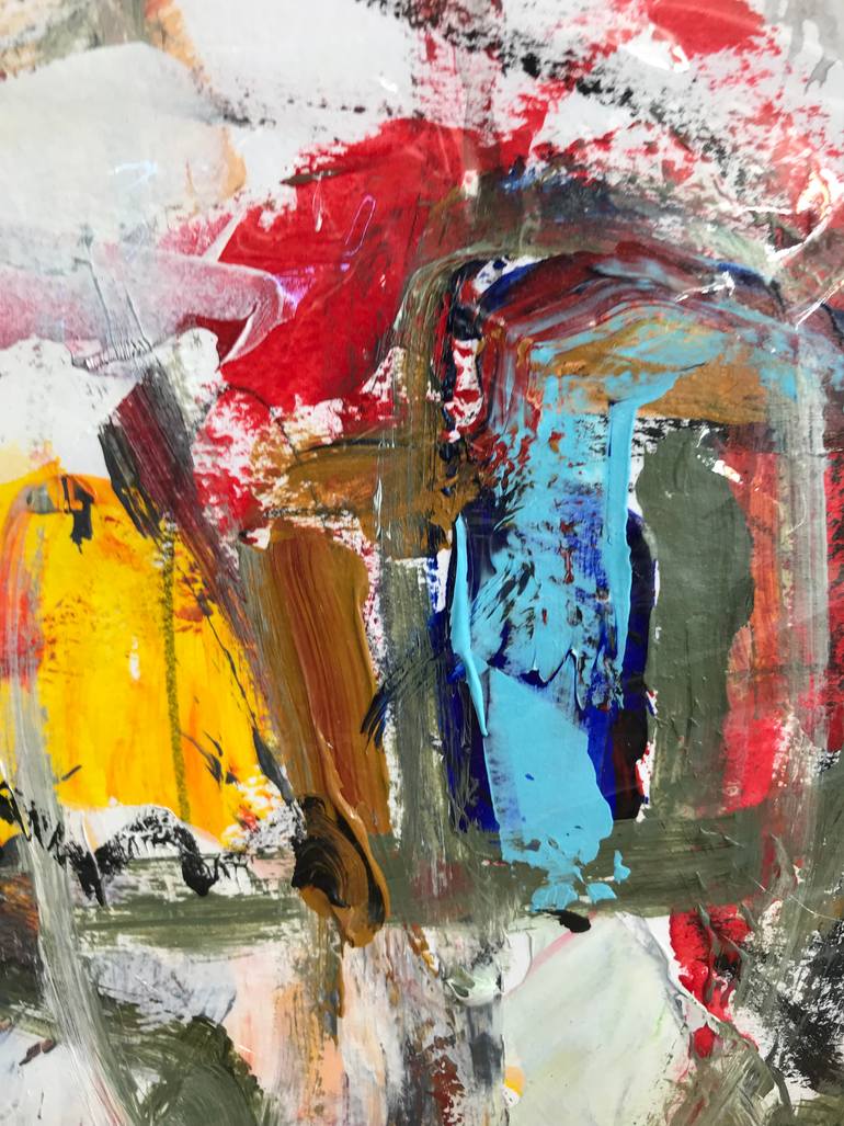 Original Abstract Expressionism Abstract Painting by Catalina Canessa Gracia