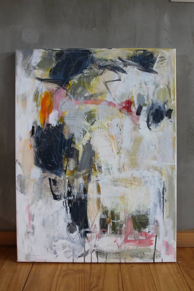 Original Abstract Expressionism Abstract Painting by Catalina Canessa Gracia