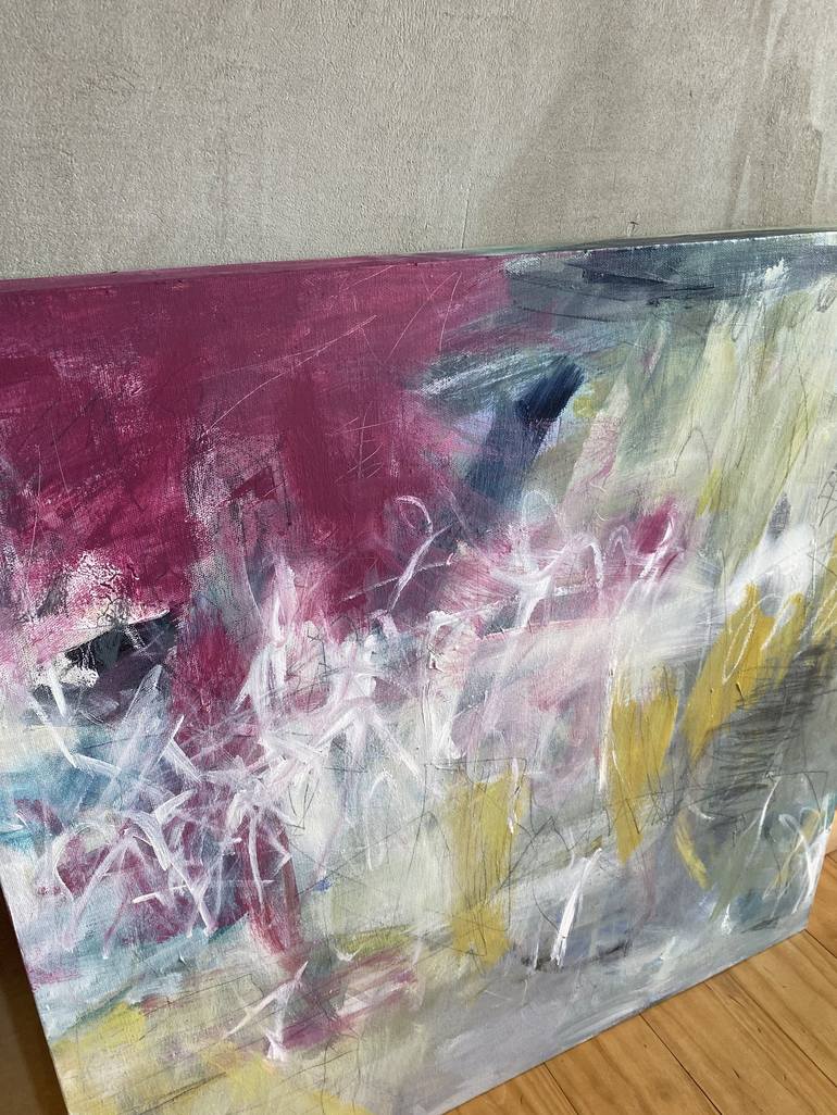 Original Abstract Expressionism Abstract Painting by Catalina Canessa Gracia