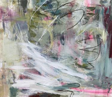 Original Abstract Expressionism Abstract Paintings by Catalina Canessa Gracia