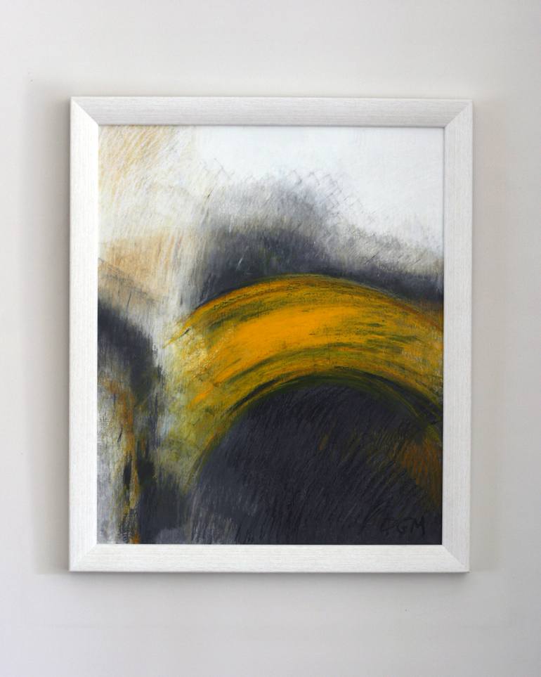 Original Abstract Expressionism Abstract Painting by Daiva Gauryte-Martin
