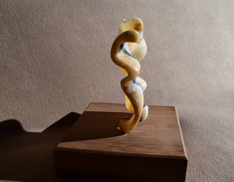 Original Abstract Expressionism Fantasy Sculpture by Kosmas Zervoudis