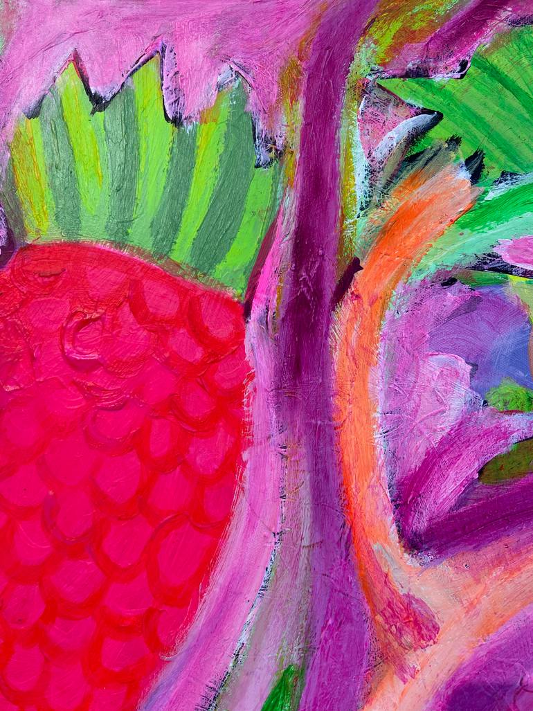 Original Abstract Expressionism Still Life Painting by Bianca Kremer