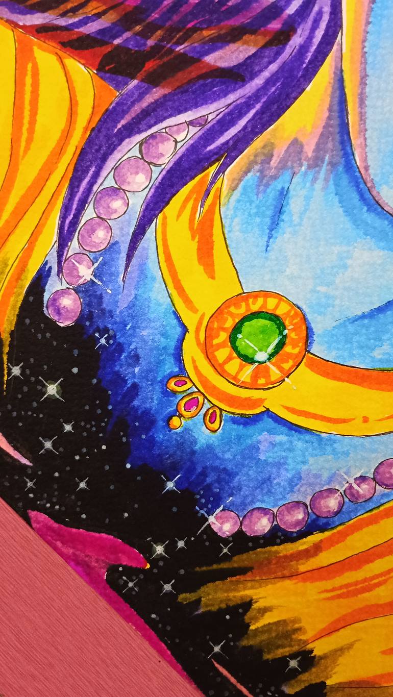 Original Conceptual Fantasy Painting by Meenu Chan