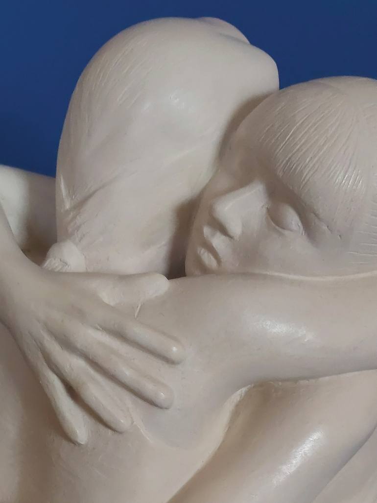 Original Figurative People Sculpture by Marie Smith
