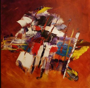 Original Abstract Paintings by rosario marra