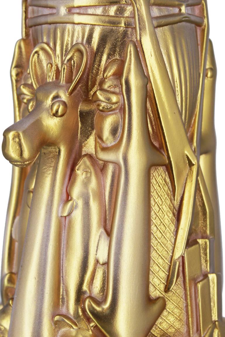 Original Art Deco Pop Culture/Celebrity Sculpture by Mark Foster Gage