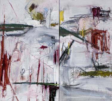 Original Abstract Expressionism Abstract Painting by Brian Jerome