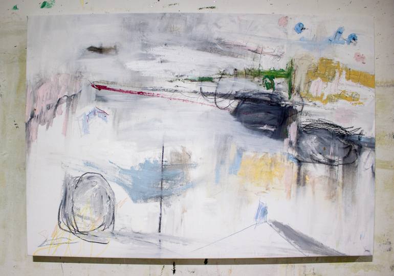 Original Abstract Expressionism Abstract Painting by Brian Jerome