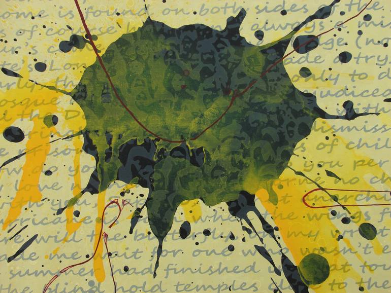 Original Contemporary Abstract Painting by Rajib Chowdhury