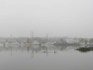 Shrimpboats in the morning thumb