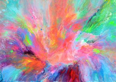 Original Fine Art Abstract Paintings by SOOS TIBERIU