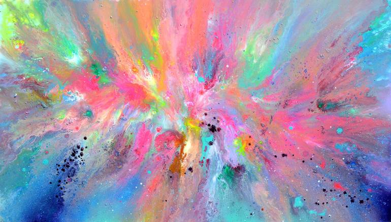 Original Conceptual Abstract Paintings by Soos Tiberiu