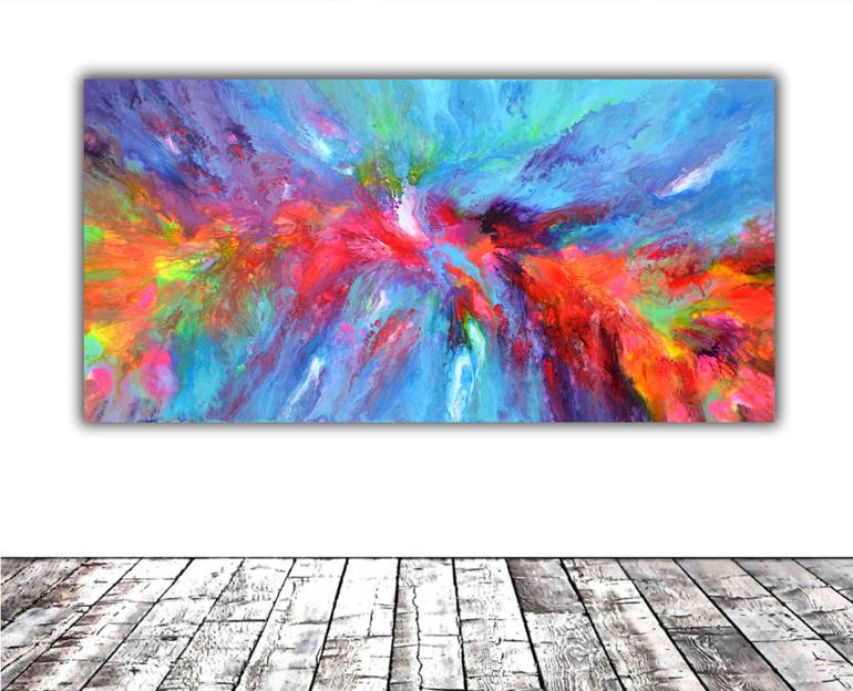 Original Conceptual Abstract Painting by Soos Tiberiu
