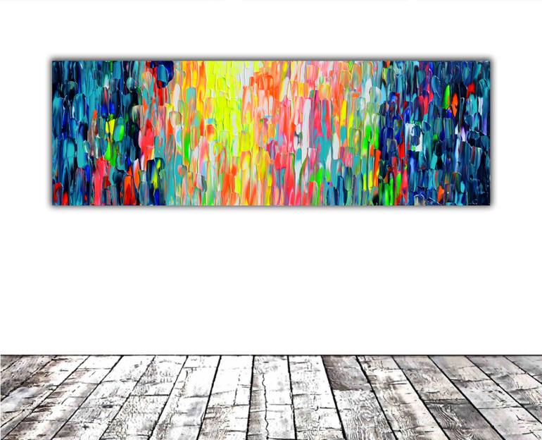 Original Conceptual Abstract Painting by Soos Tiberiu