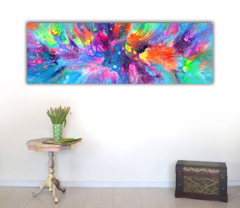 Original Contemporary Abstract Painting by SOOS TIBERIU