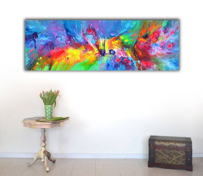 Original Abstract Painting by SOOS TIBERIU