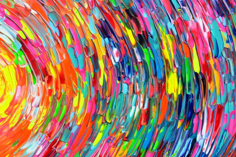 Original Conceptual Abstract Painting by Soos Tiberiu
