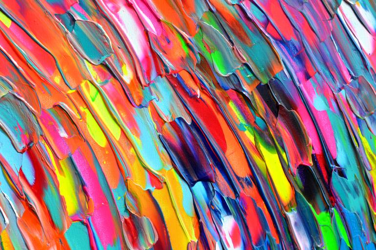 Original Conceptual Abstract Painting by Soos Tiberiu