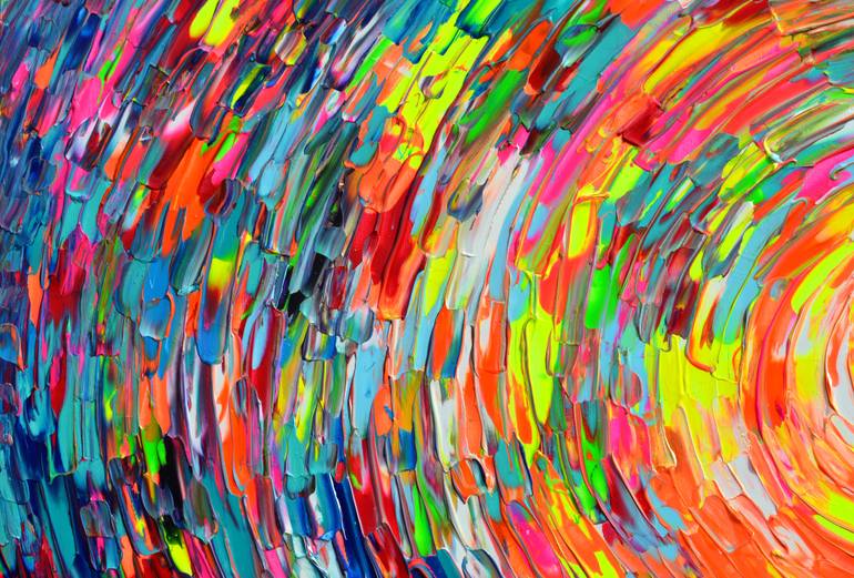 Original Conceptual Abstract Painting by Soos Tiberiu