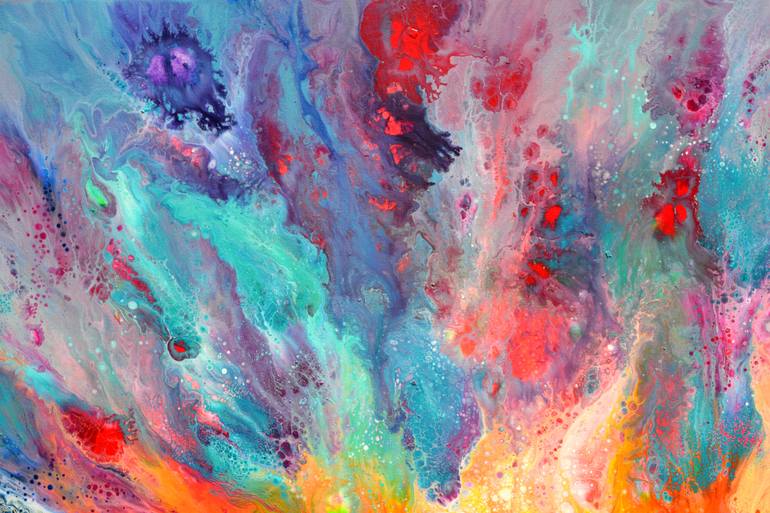 Original Modernism Abstract Painting by Soos Tiberiu