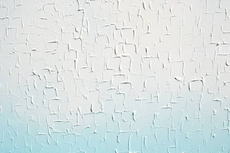 Original Abstract Beach Painting by Soos Tiberiu