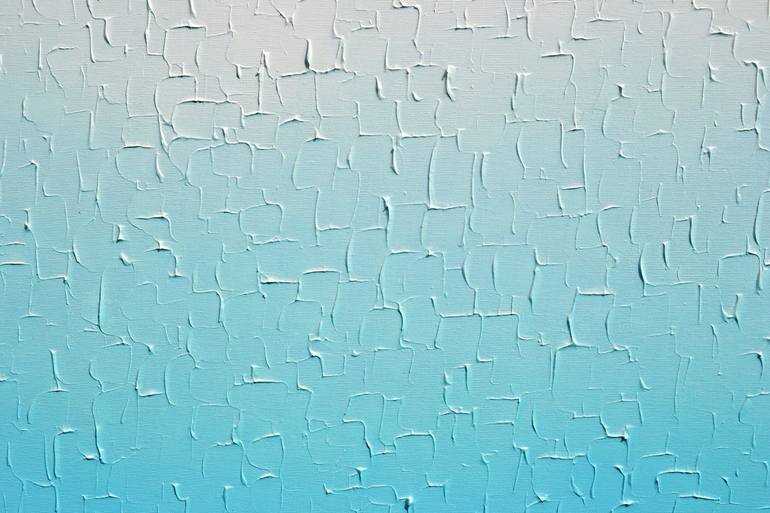 Original Abstract Beach Painting by Soos Tiberiu