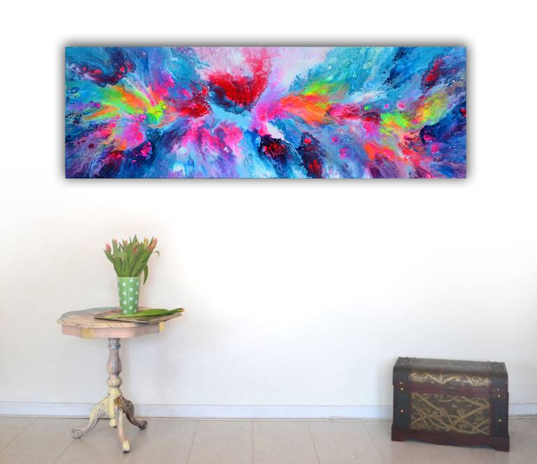 Original Contemporary Abstract Painting by SOOS TIBERIU