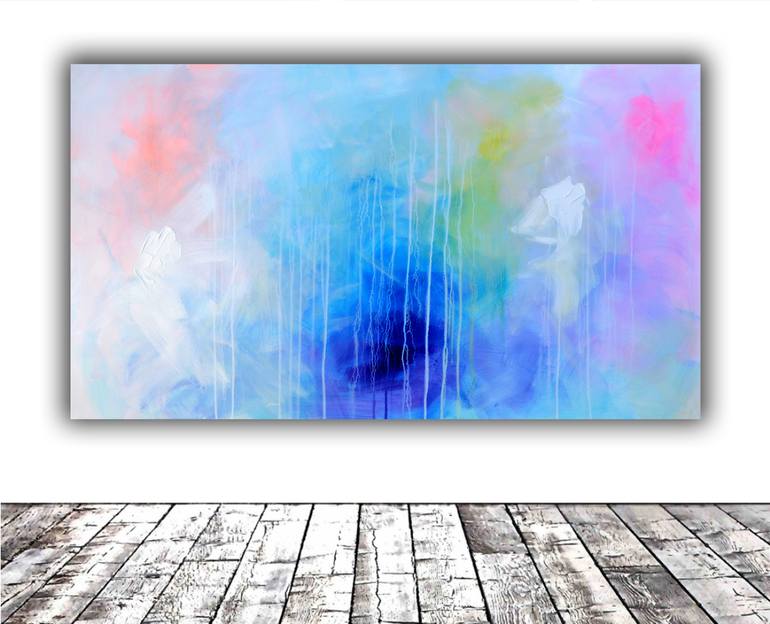 Original Modernism Abstract Painting by Soos Tiberiu